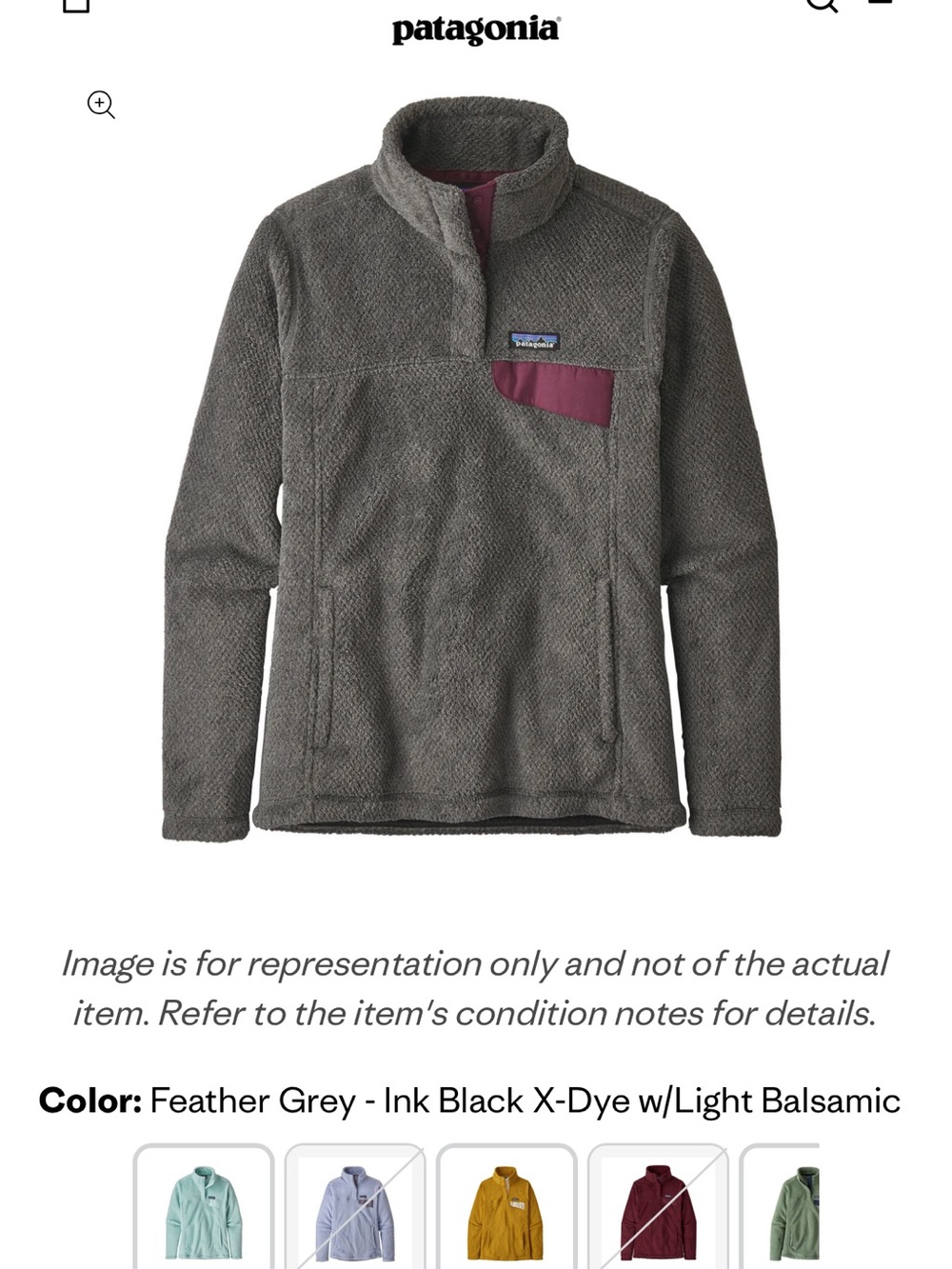 Patagonia Retool Snap T Fleece Pullover - Picture 5 of 6